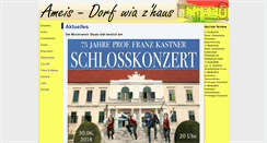 Desktop Screenshot of dorfwiazhaus.ameis.at